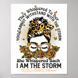 Rsdcrps Bewusstsein, ich bin der Sturm Messy Bun F Poster