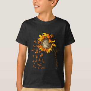 RSDCRPS Bewusstsein Sonnenblume Orange Band T-Shirt