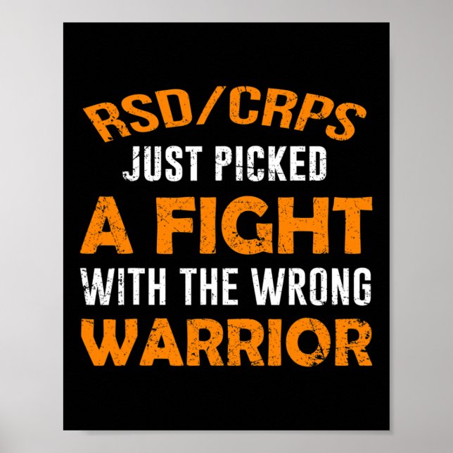 RSDCRPS HAT EINFACH DEN FALSCHEN KRIEGER ANGEZEIGT POSTER (Vorne)