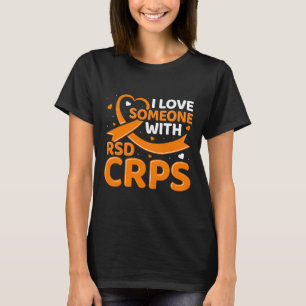 RSDCRPS Orange Ribbon Komplex Regional Pain Syndro T-Shirt