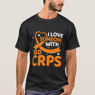Rsdcrps Orange Ribbon Komplex Regionale Schmerzsyn T-Shirt