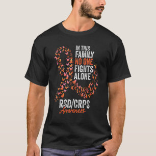 RSDCRPS Sensibilisierungsmonat Butterflies Orange T-Shirt