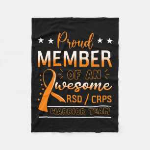 Rsdcrps Warrior Team Orange Komplex regionales Sch Fleecedecke