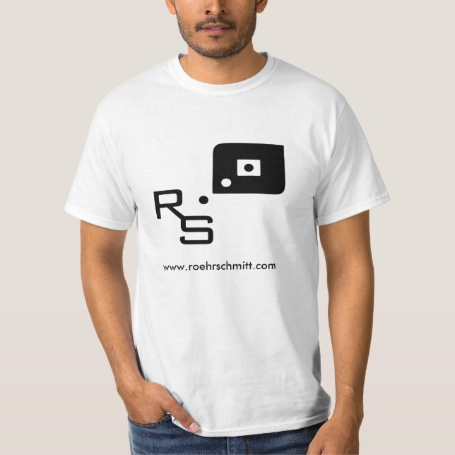 RSmarkBlack - großes 8x8, www.roehrschmitt.com T-Shirt (Vorderseite)