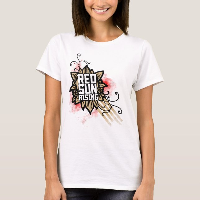 RSR Mädchen-Blume T-Shirt (Vorderseite)