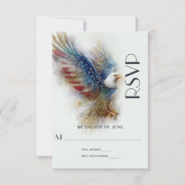 RSVP Bald Eagle Patriotic USA Semiquincentennial