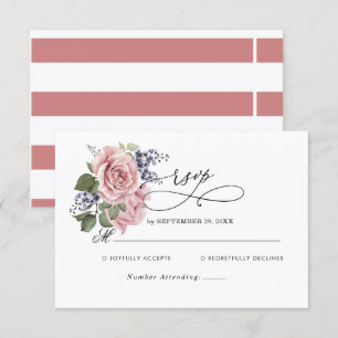 RSVP-Basiskarte für Hochzeiten RSVP Karte