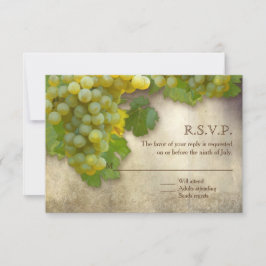 RSVP Card Kleine Gartenanlage Weinroute Mendrisiot Einladung