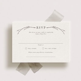 RSVP Cards für EleganForest Wedding
