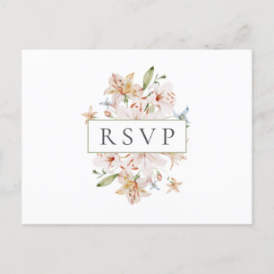 RSVP EINLADUNGSPOSTKARTE