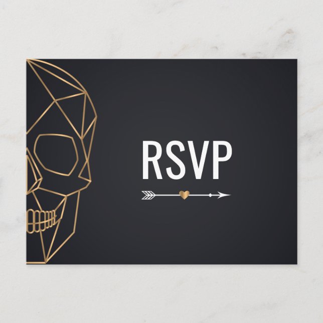 RSVP EINLADUNGSPOSTKARTE (Vorderseite)