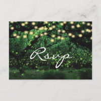 RSVP für verzauberte Waldhochzeit