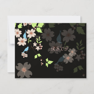 RSVP für Vögel erfordern 12x18 Einladungen