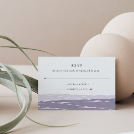 RSVP-Karte | Amethyst RSVP Karte