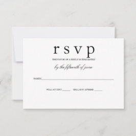 RSVP-Karte der SideBar RSVP Karte
