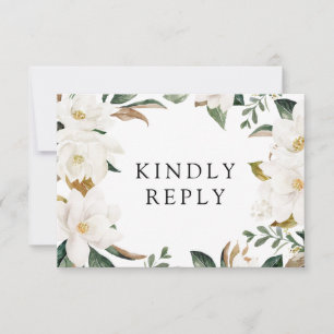 RSVP Karte für Blumenkost