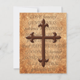 RSVP-Karte für christliches Eisen RSVP Karte