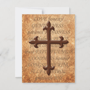 RSVP-Karte für christliches Eisen RSVP Karte