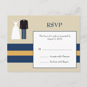 RSVP-Karte für Hochzeiten der Armee RSVP Karte