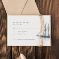RSVP-Karte für Seefahrer