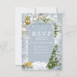 RSVP-Karte für Weihnachten RSVP Karte