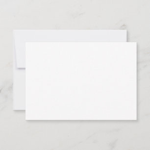 RSVP-Karte mit weißer Farbe RSVP Karte