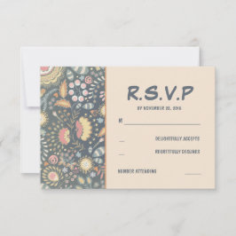 RSVP-Karten für Blumenhochzeiten RSVP Karte