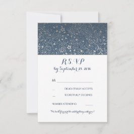 RSVP-Karten für Hochzeiten der Vintagen Seeschifff RSVP Karte