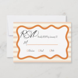 RSVP-Karten für Hochzeiten RSVP Karte