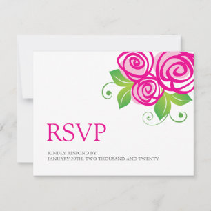 RSVP-Karten für Hochzeiten RSVP Karte