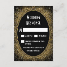 RSVP-Karten für Hochzeiten und Hochzeiten