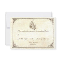 RSVP-Karten für Hochzeiten von Alicen im Wunderlan