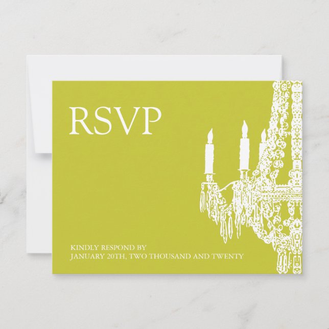 RSVP-Karten für Kronier RSVP Karte (Vorderseite)