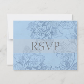 RSVP-Karten für Vintage Blumenhochzeiten oder Antw RSVP Karte