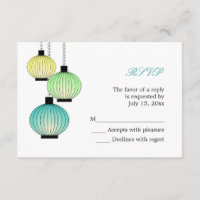 RSVP-Karten mit Signalleuchten