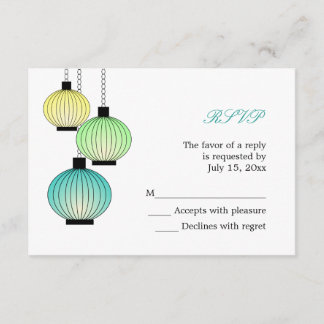 RSVP-Karten mit Signalleuchten RSVP Karte