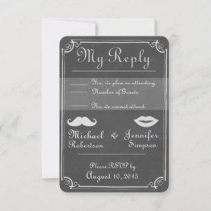 RSVP Old Fashioned Karte