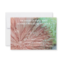 RSVP Response Card Hochzeitsstipp & Lavendel