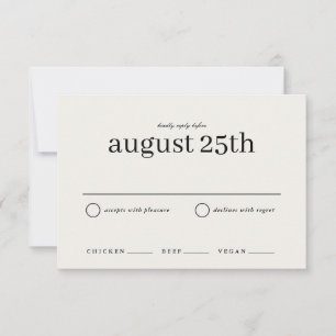 RSVP SAVE THE DATE