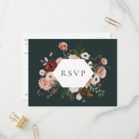 RSVP Song-Anfrage für Herbst-Blumenrahmen