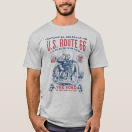 RT 66 T-Shirt - Vintages Moto