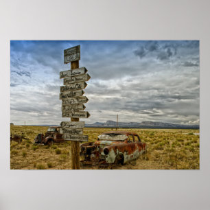 RT 66 Wüste Arizona Poster