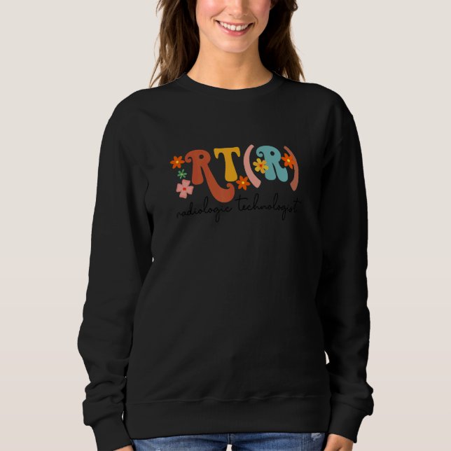 RT R Radiologic Technologist X ray Tech Radiology  Sweatshirt (Vorderseite)