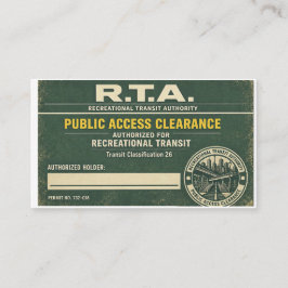 RTA-Öffentliche Zugangsberechtigung Visitenkarte