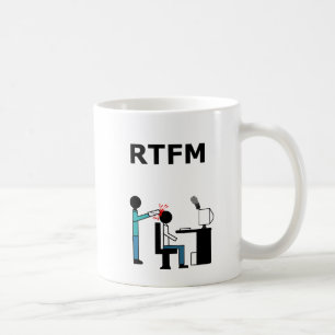 RTFM KAFFEETASSE