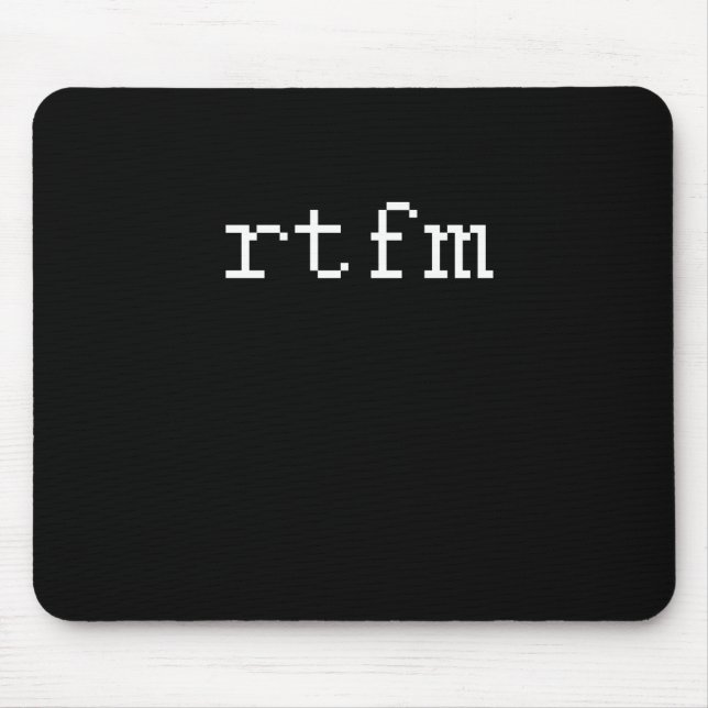 RTFM MOUSEPAD (Vorne)