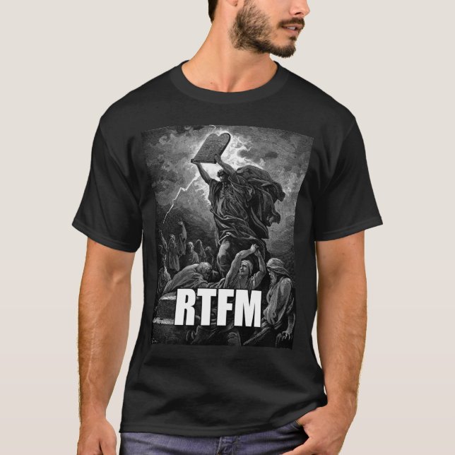 RTFM T-Shirt (Vorderseite)