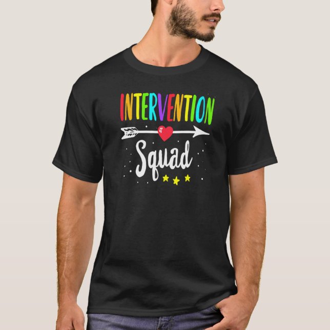 Rti Team T Response Intervention Lehrer Schule Sq T-Shirt (Vorderseite)