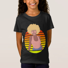 RTRO AFRO QUEEN - AFRO AMERIKANISCHE QUEEN T-Shirt