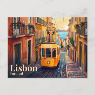 Rua da Bica Portugal Postkarte